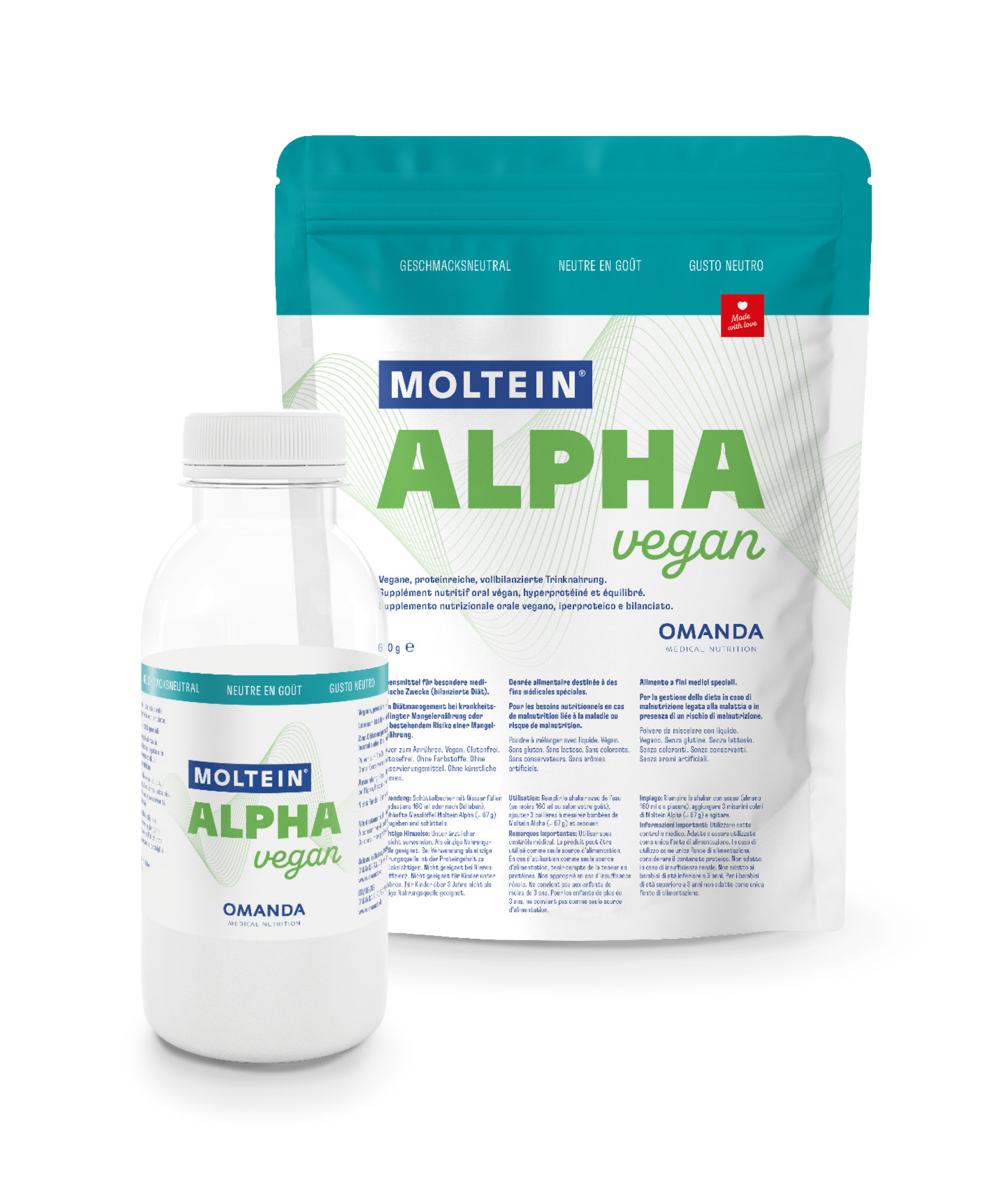 Moltein Alpha Vegan Packung